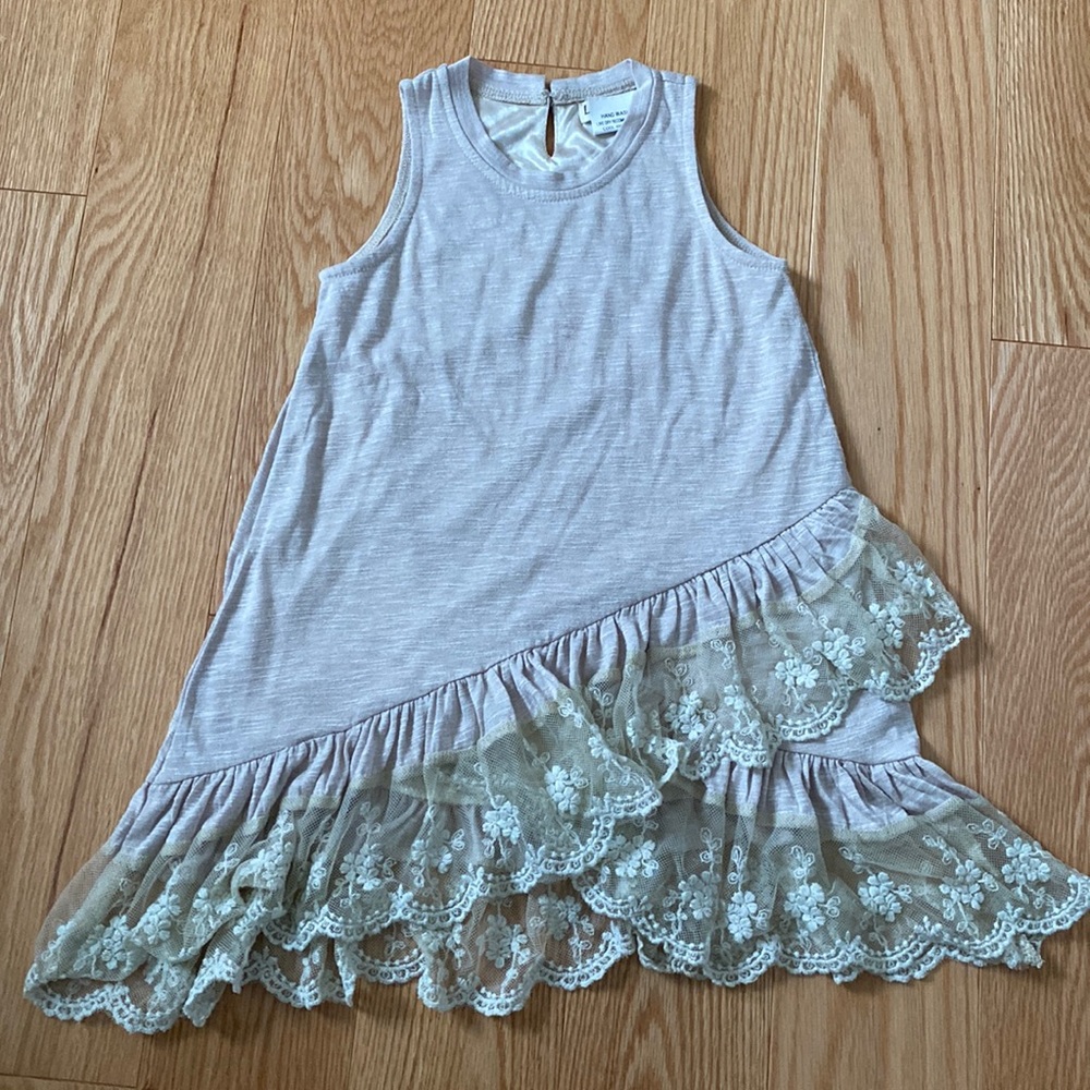 Little Sassy | boutique brand sassy bling little girl boho lace dress 3T